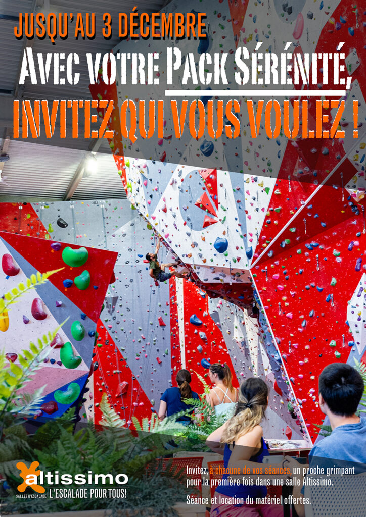 parfait pour faire découvrir l'escalade a ces amis 